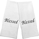 Blessed (Set of 2 Bath Towels) for Bathroom - myhomestore.com.pk