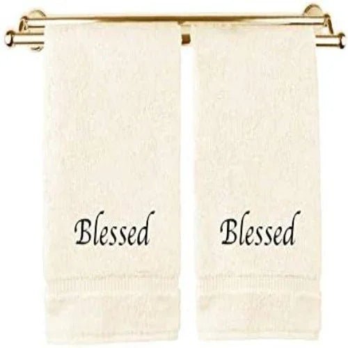 Blessed (Set of 2 Bath Towels) for Bathroom - myhomestore.com.pk