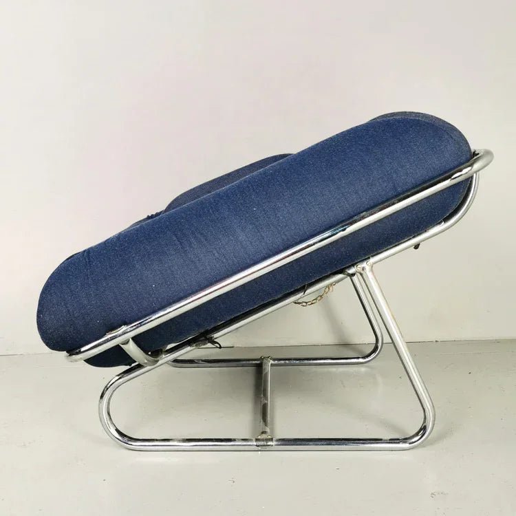 Blue Lounge Armchair - myhomestore.com.pk