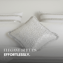 Bridal Bedding Duvet Cover Bardot Oyster - myhomestore.com.pk