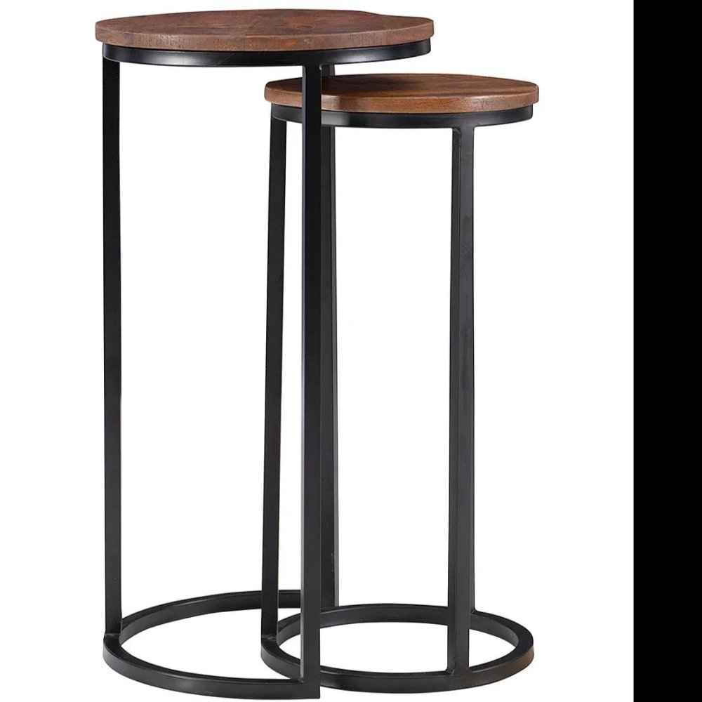 Brown MDF Sheet Nesting Table - myhomestore.com.pk