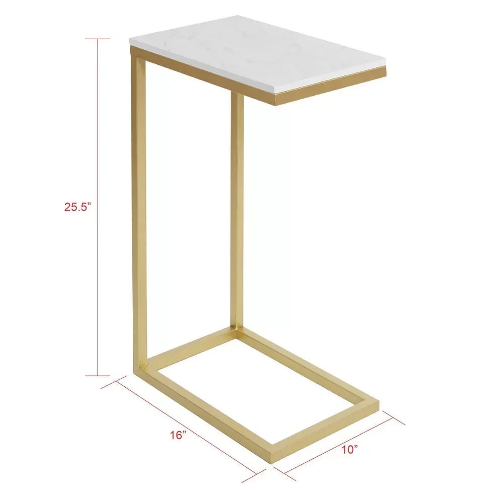 C Table Top Gold - myhomestore.com.pk