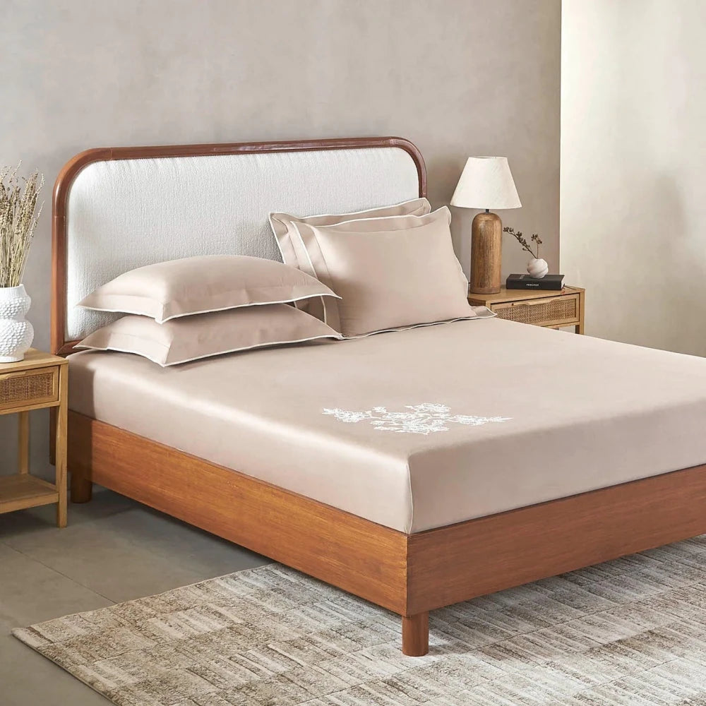 Charm Albury Taube Embroidery Bedding Set - myhomestore.com.pk