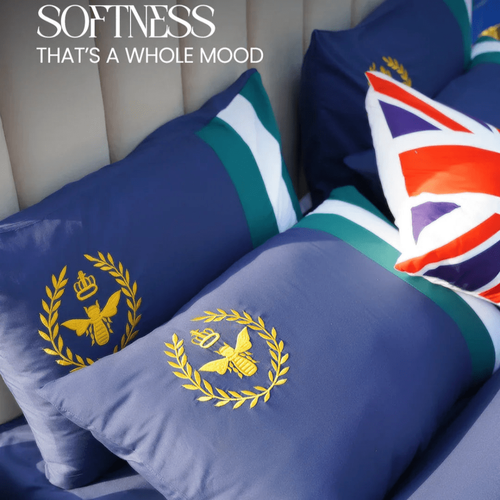 Classic Oxford Style Duvet Set – Timeless Elegance & Comfort - myhomestore.com.pk