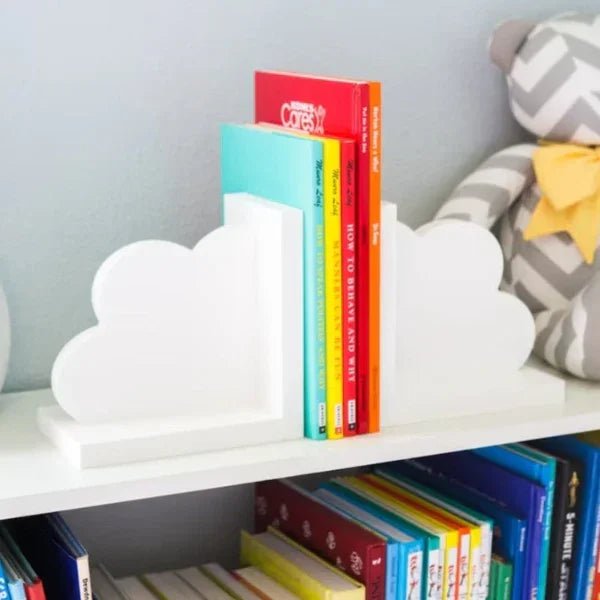 Cloudy Organizer Bookends Decor (Pack of 2) - myhomestore.com.pk