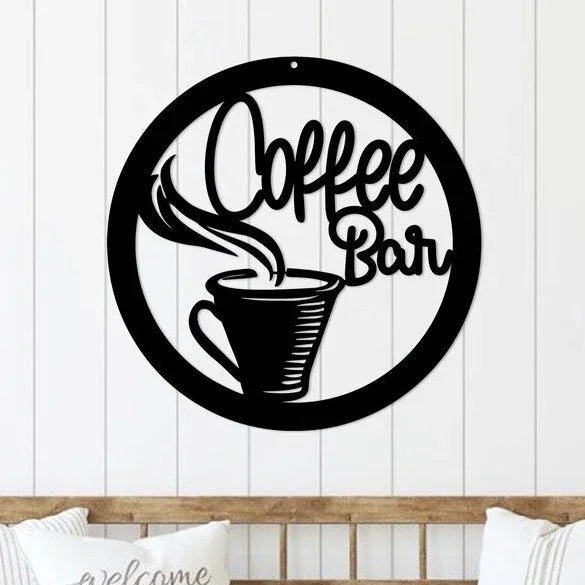 Coffee Metal Wall Art - myhomestore.com.pk