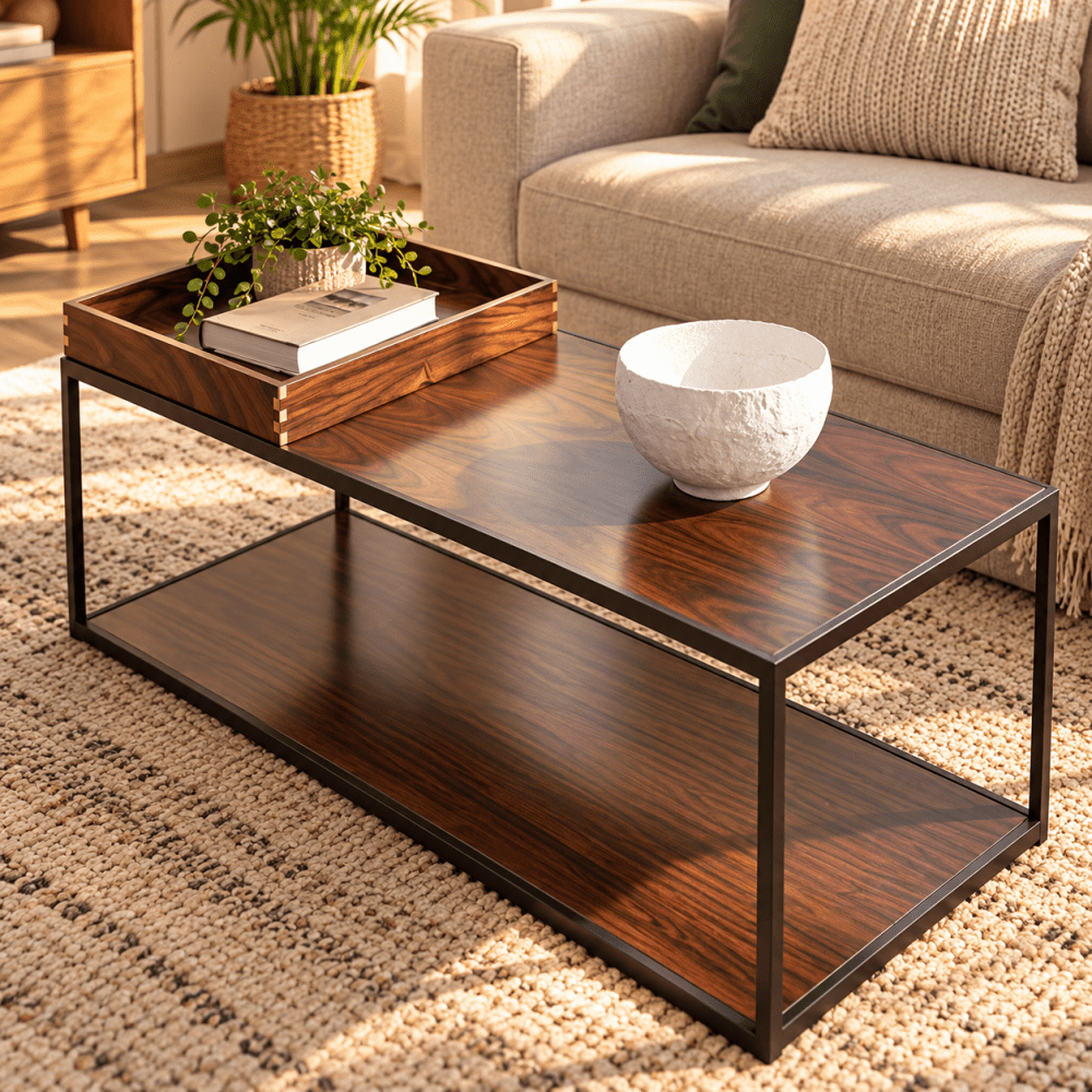 COFFEE TABLE WITH TRAY - myhomestore.com.pk