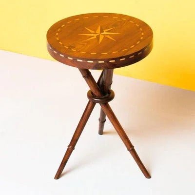 Compass Ringel Shisham Table - myhomestore.com.pk
