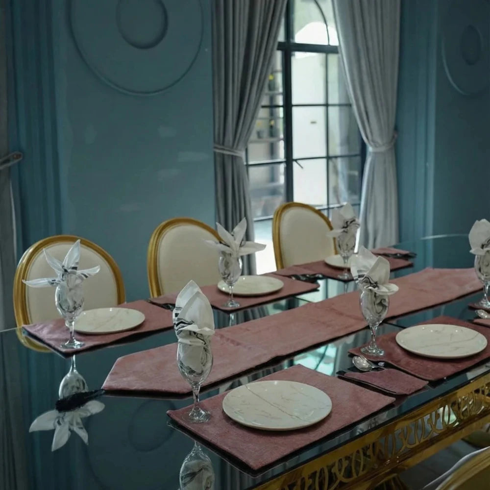 Composed in Light and Texture Table Mat Set - myhomestore.com.pk