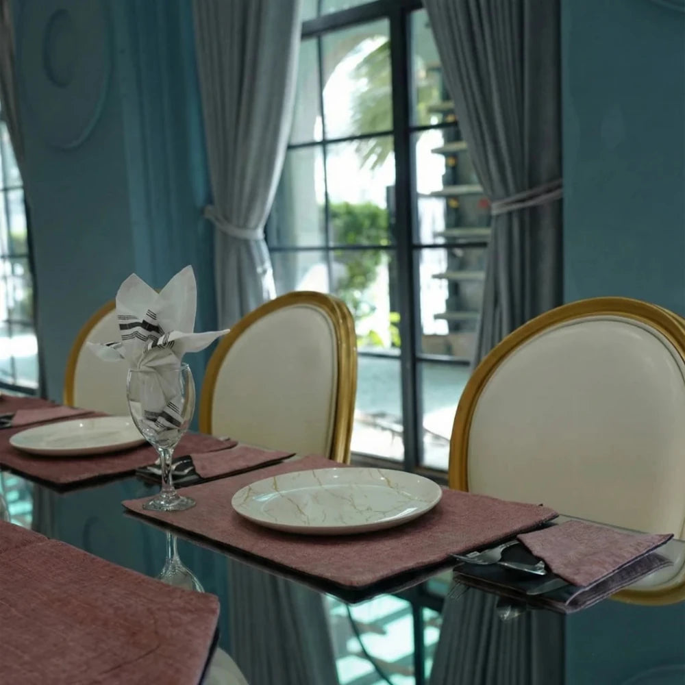 Composed in Light and Texture Table Mat Set - myhomestore.com.pk