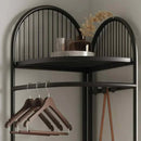 Corner clothing rack with storage basket - myhomestore.com.pk