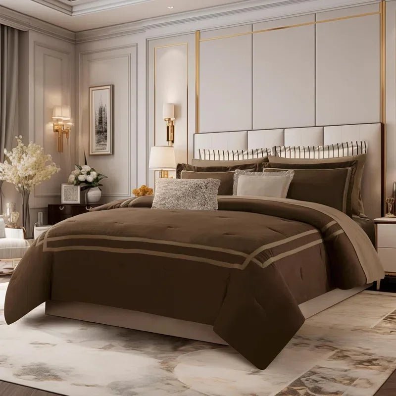 Cotton Ribbon Duvet Set - myhomestore.com.pk