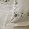 Cotton satin Bamboo Embroidery Duvet Set - myhomestore.com.pk