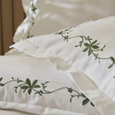 Cotton satin Bamboo Embroidery Duvet Set - myhomestore.com.pk