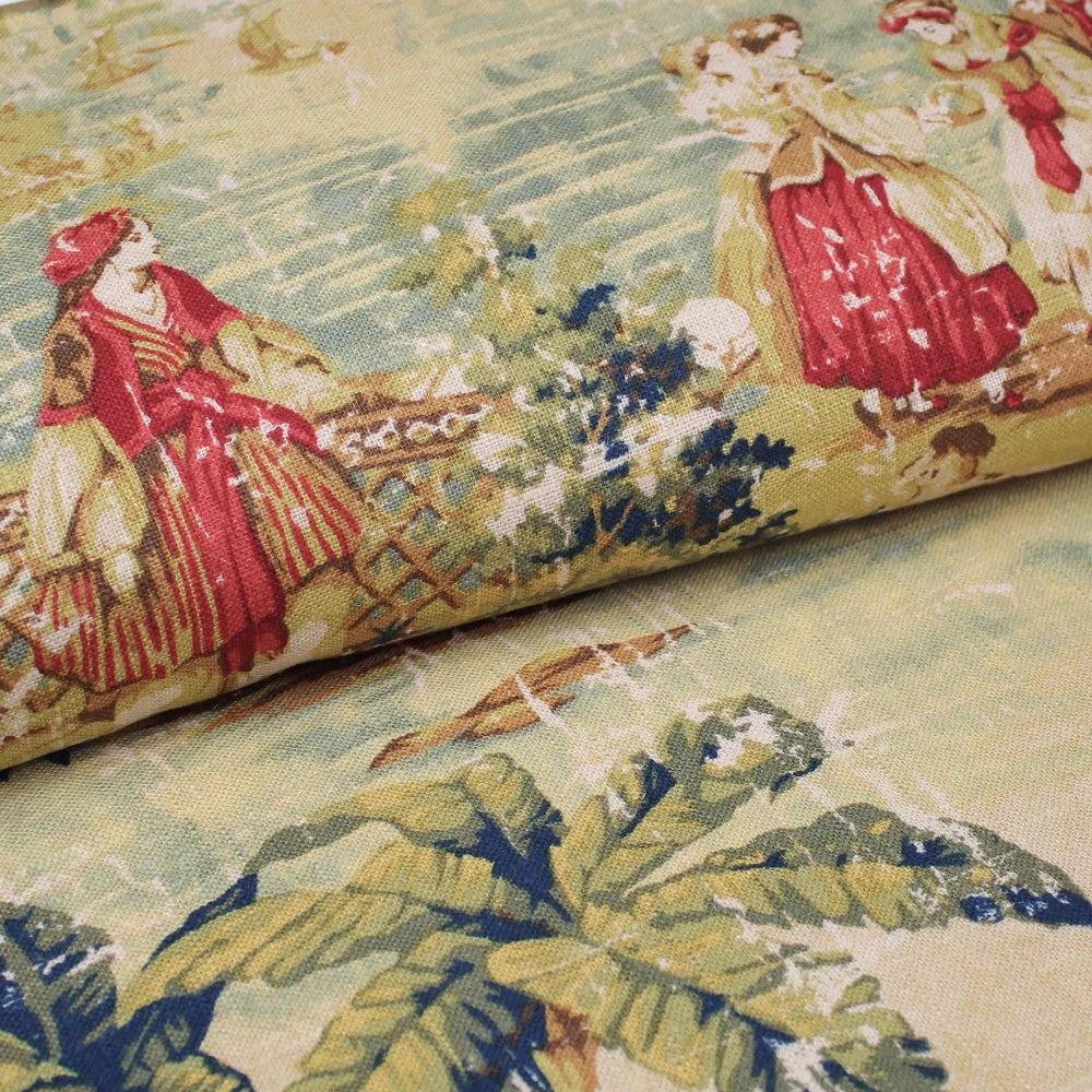 Countryside Charm Duvet Set – Vintage Red Floral Bedding with Classic Print - myhomestore.com.pk