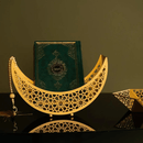 Crescent Moon Shaped Metal Islamic Decor - myhomestore.com.pk
