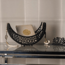 Crescent Moon Shaped Metal Islamic Decor - myhomestore.com.pk