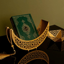 Crescent Moon Shaped Metal Islamic Decor - myhomestore.com.pk