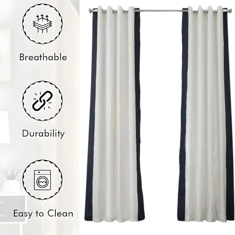 Curtain With Patch - myhomestore.com.pk