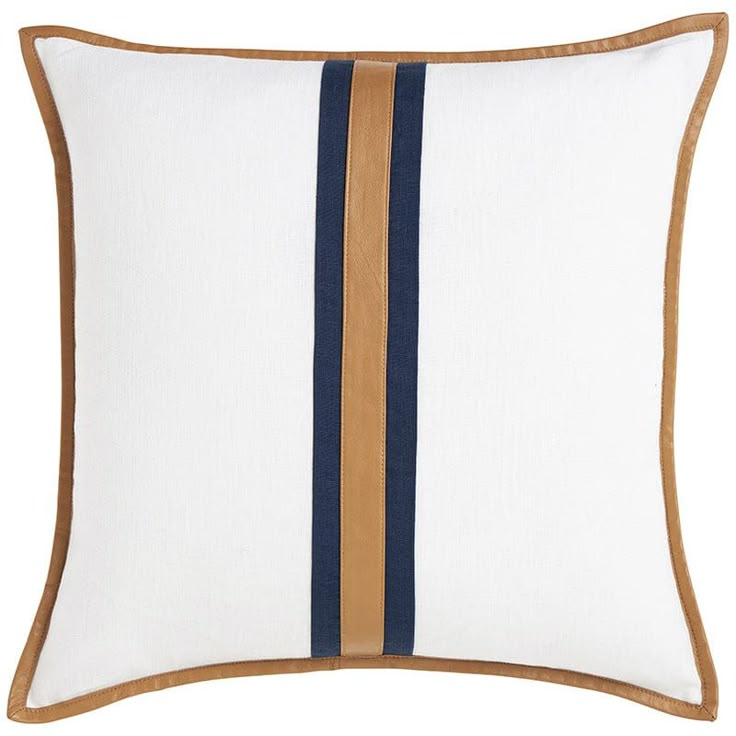 Cushion with Leather work - myhomestore.com.pk