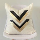 cushion with Leather work - myhomestore.com.pk