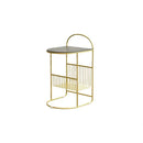 14" Nordic Black Nightstand - myhomestore.com.pk