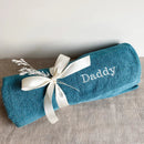 Daddy Cotton Bath Towel Embroidered - myhomestore.com.pk