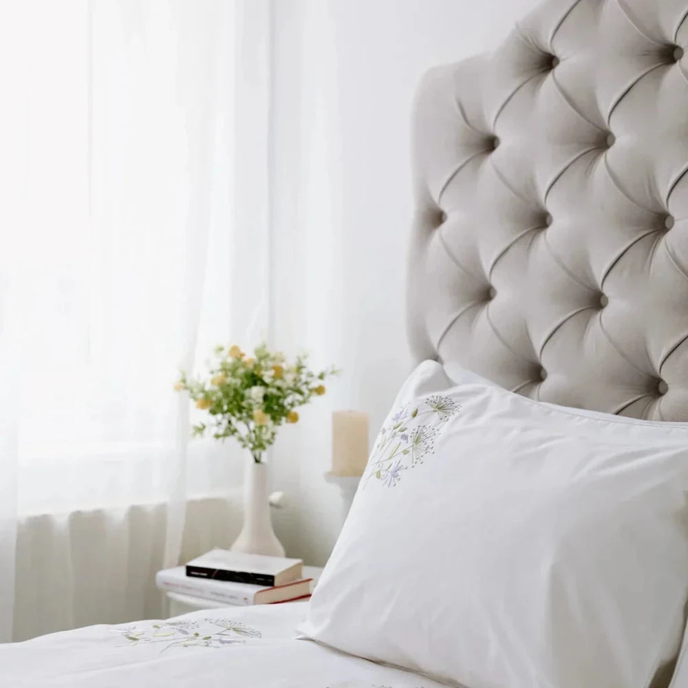 Dandelion Embroidered Design - myhomestore.com.pk