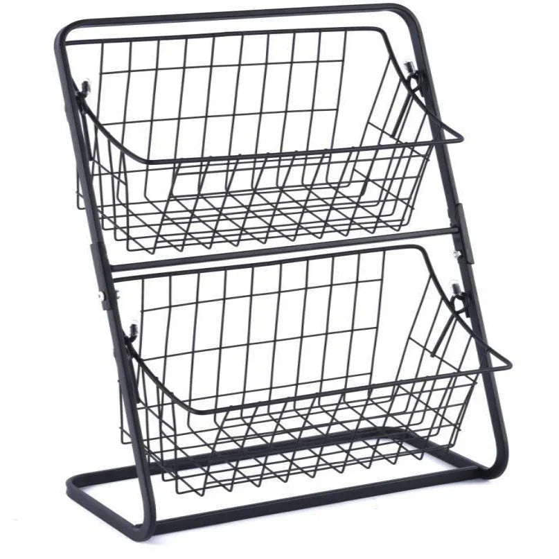 Dazzled Metal Storage Basket - myhomestore.com.pk