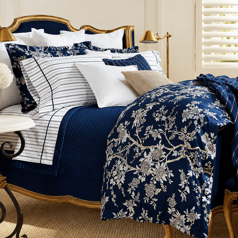 Deauville Printed Bedding Set – Elegant Equestrian Design - myhomestore.com.pk