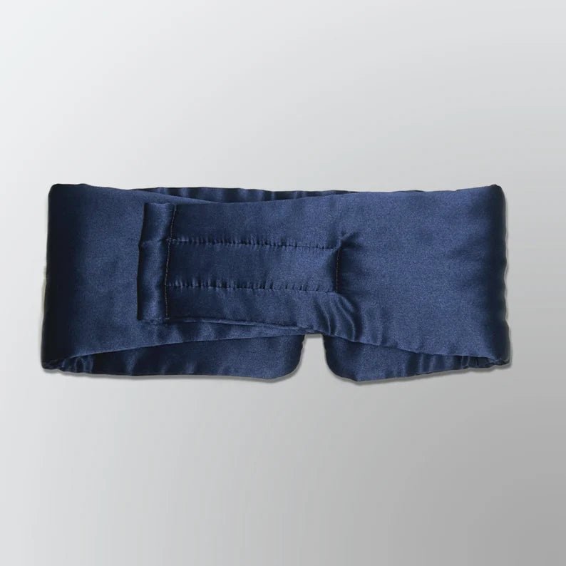 Deluxe Satin Sleep Mask with Nose Bridge Fit - myhomestore.com.pk