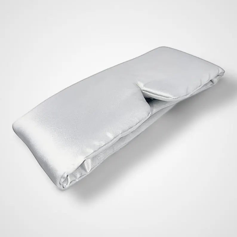 Deluxe Satin Sleep Mask with Nose Bridge Fit - myhomestore.com.pk