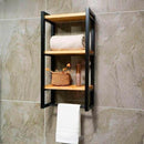 3-Tier Bathroom Shelf, Storage for Towel - myhomestore.com.pk