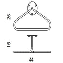 Stainless Steel Towel Holder - myhomestore.com.pk