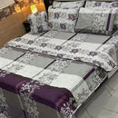 Designer Style Printed Bedspread Set – 7 Pcs - myhomestore.com.pk