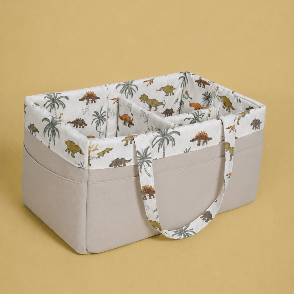 Dino Safari Diaper Caddy Bag - myhomestore.com.pk