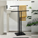 Double Freestanding Towel Stand - myhomestore.com.pk