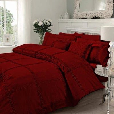 Duvet Set With Pleat - myhomestore.com.pk