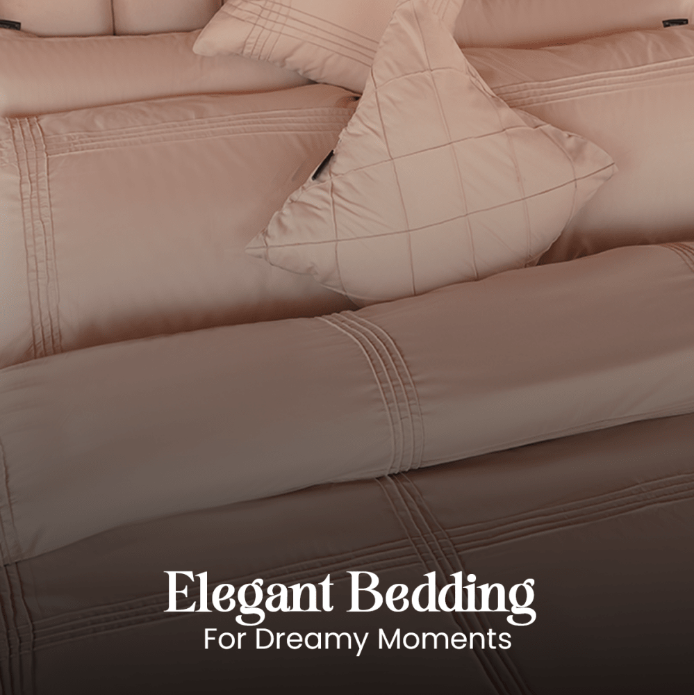 Duvet Set With Pleat - myhomestore.com.pk