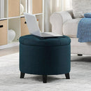 Round Storage Ottoman - myhomestore.com.pk