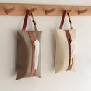 Car Mounted Leather Tissue Bag - myhomestore.com.pk