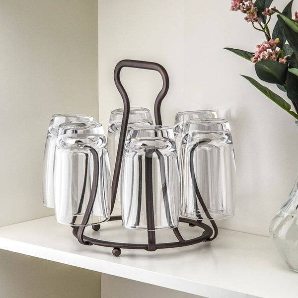 Metal Heavy Duty Kitchen Glass Holder Stand