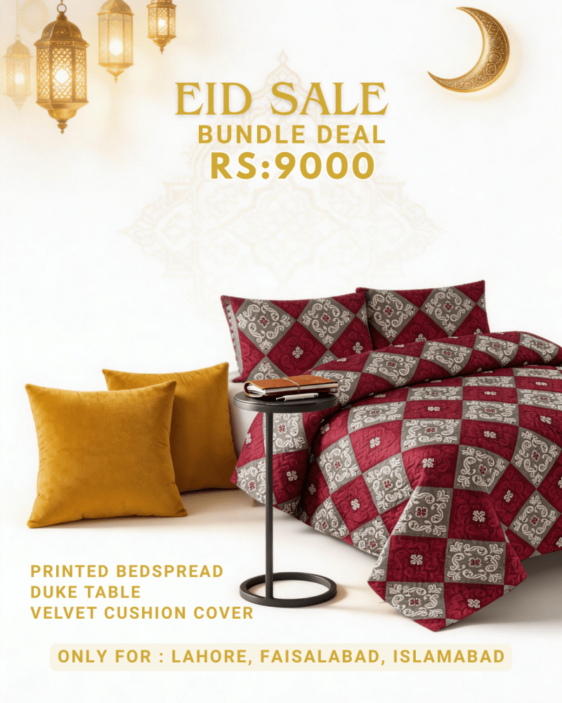 Eid Bedroom Elegance Bundle - myhomestore.com.pk