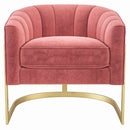 Elegance Armchair with Metal Frame - myhomestore.com.pk