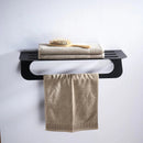 Elegant Black Towel Bar Towel Rack - myhomestore.com.pk