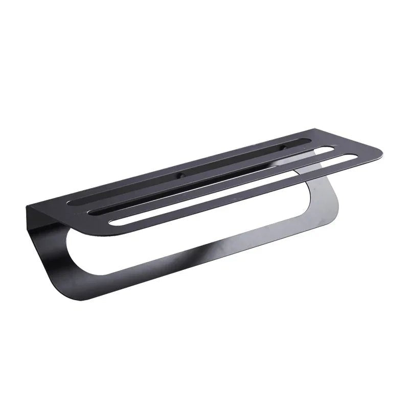Elegant Black Towel Bar Towel Rack - myhomestore.com.pk
