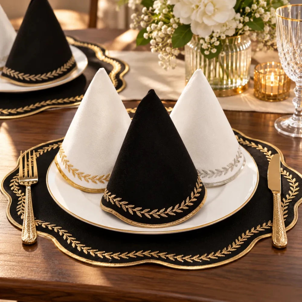 Embroidered Table Napkins - myhomestore.com.pk