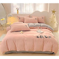 Embroidery Duvet Set( hello panda) - myhomestore.com.pk