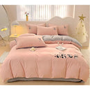 Embroidery Duvet Set( hello panda) - myhomestore.com.pk