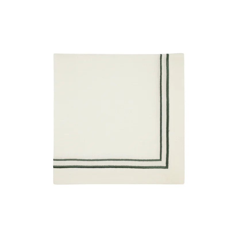 Embroidery With Baratta Stitch Napkins 2 Line (Pack of 6) - myhomestore.com.pk